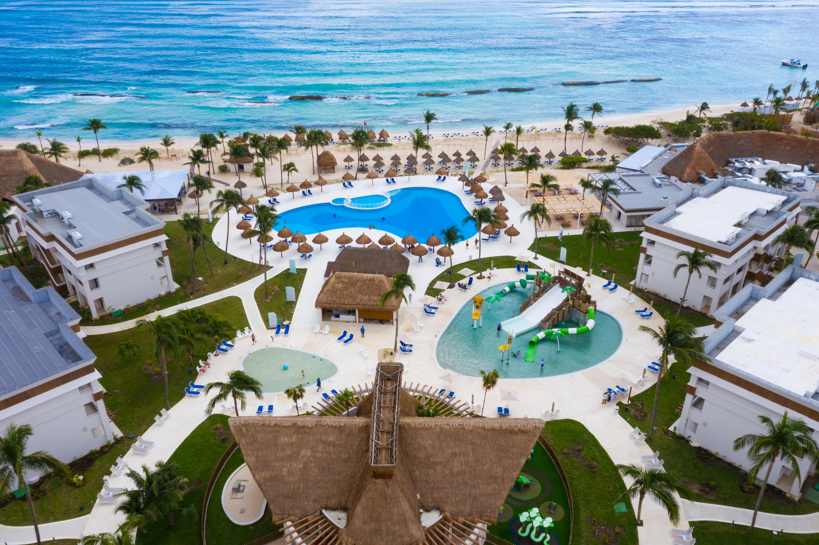 Hotel Bahia Principe Grand Tulum Riviera Maya Esterno foto Aerial view of the resort