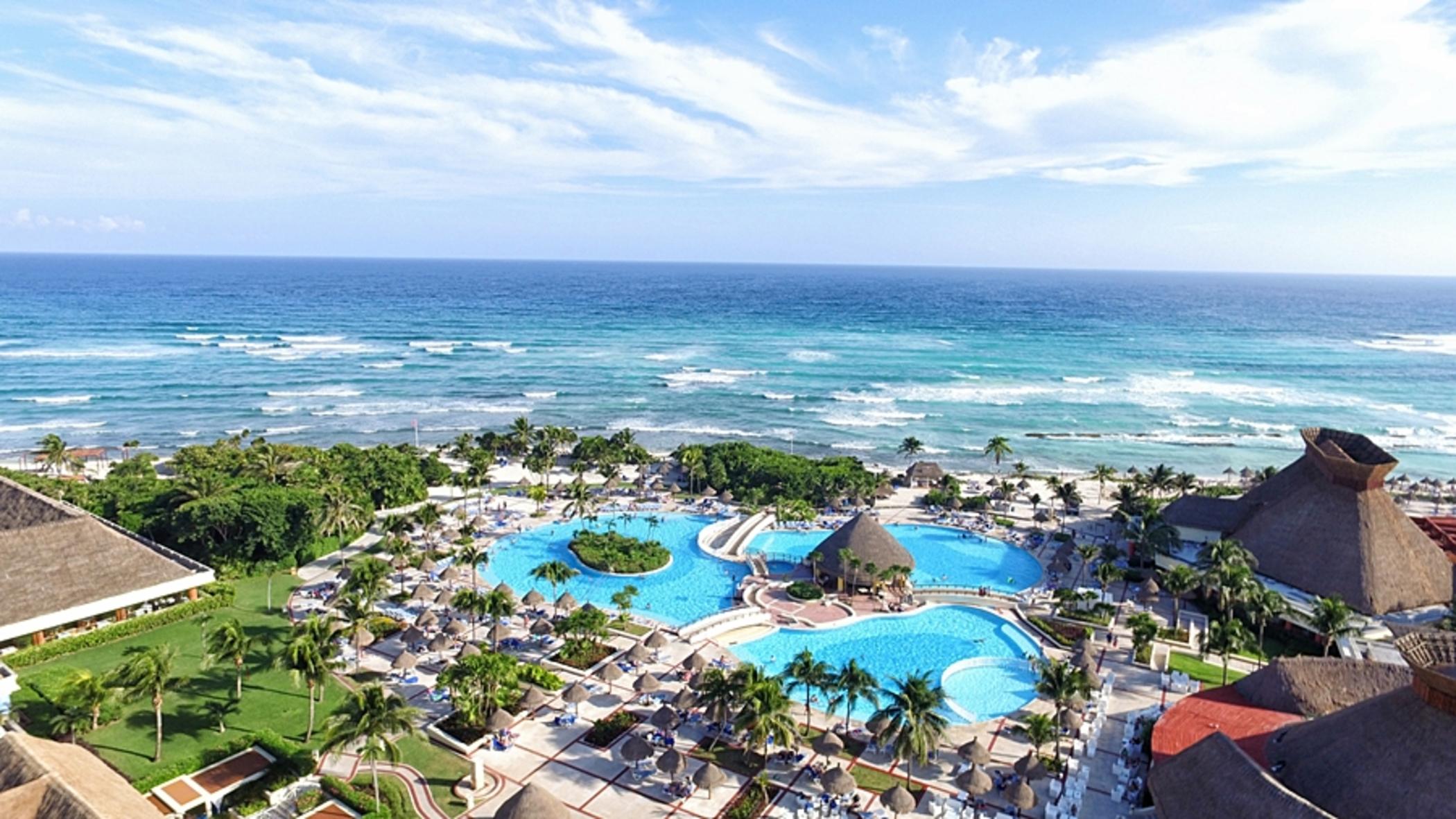 Hotel Bahia Principe Grand Tulum Riviera Maya Esterno foto Aerial view of the resort
