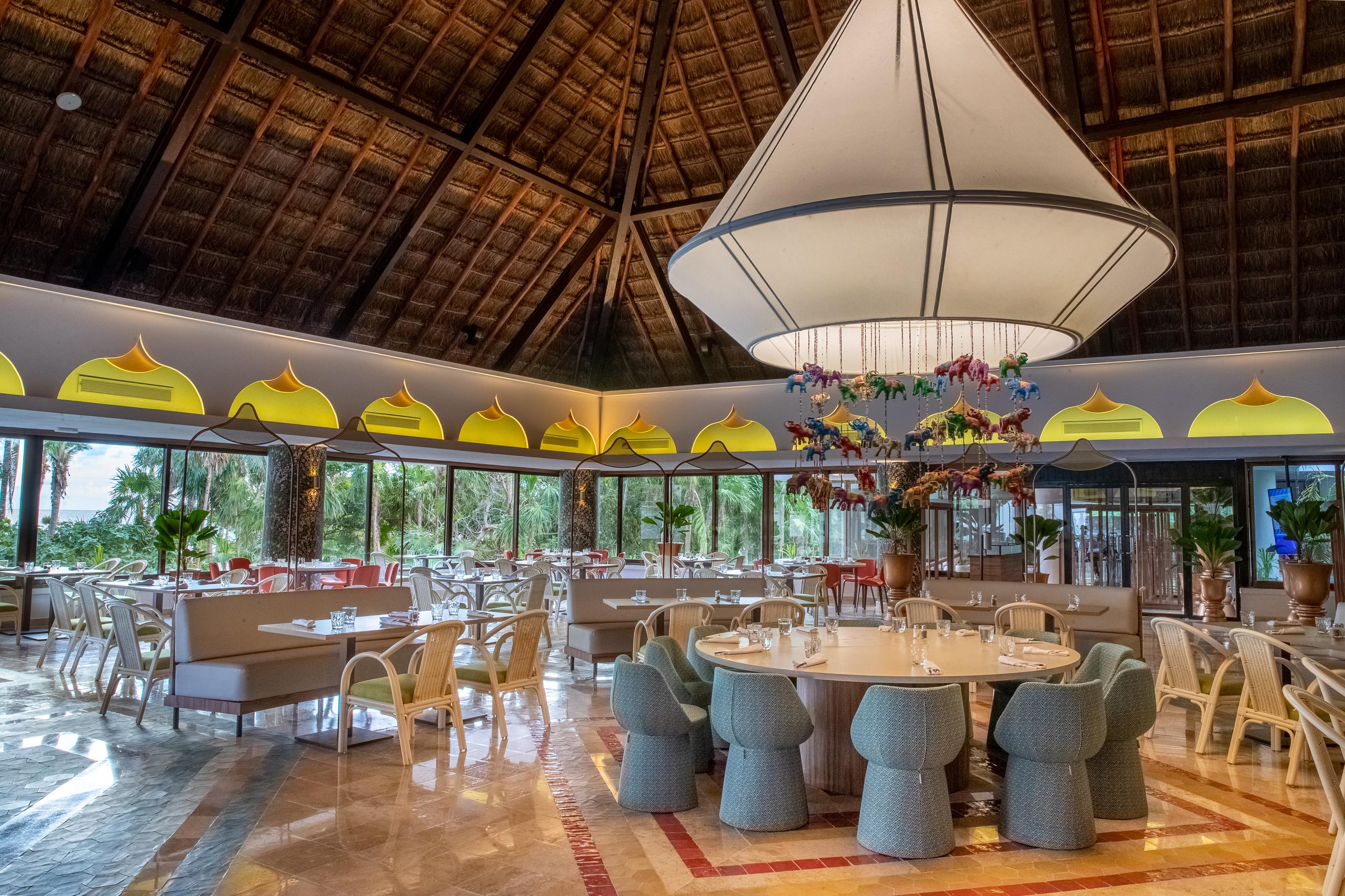 Hotel Bahia Principe Grand Tulum Riviera Maya Esterno foto Restaurant at the resort