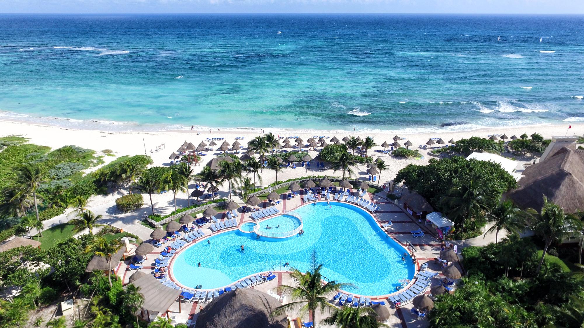 Hotel Bahia Principe Grand Tulum Riviera Maya Esterno foto Aerial view of the resort